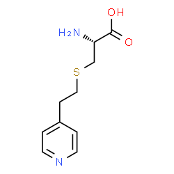 ChemSpider 2D Image | S-(2-(4-Pyridyl)ethyl)-L-cysteine | C10H14N2O2S