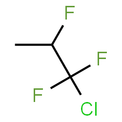 ChemSpider 2D Image | Monochlorotrifluoropropane | C3H4ClF3