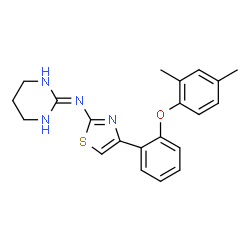 ChemSpider 2D Image | Abafungin | C21H22N4OS