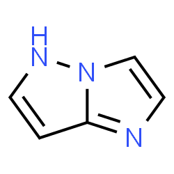 ChemSpider 2D Image | 1H-Imidazo[1,2-b]pyrazole | C5H5N3
