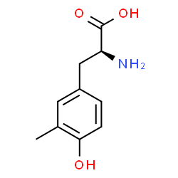 ChemSpider 2D Image | 3-Methyl-L-tyrosine | C10H13NO3