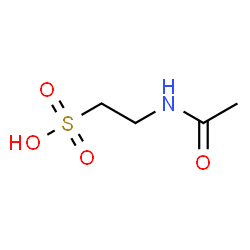 ChemSpider 2D Image | acetyltaurine | C4H9NO4S