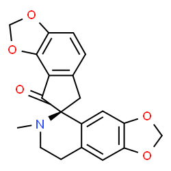 ChemSpider 2D Image | Fumariline | C20H17NO5