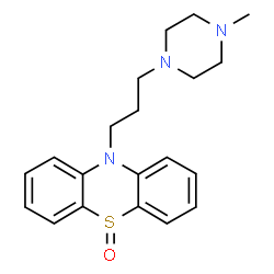 ChemSpider 2D Image | 10-[3-(4-Methyl-1-piperazinyl)propyl]-10H-phenothiazine 5-oxide | C20H25N3OS