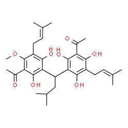 ChemSpider 2D Image | acrovestone | C32H42O8