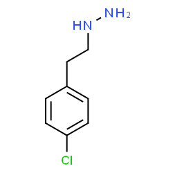 ChemSpider 2D Image | [2-(4-Chlorophenyl)ethyl]hydrazine | C8H11ClN2