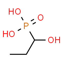 ChemSpider 2D Image | (1-Hydroxypropyl)phosphonic acid | C3H9O4P