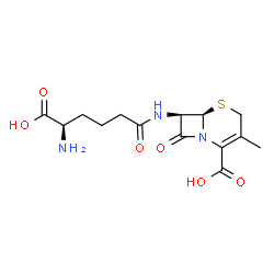 ChemSpider 2D Image | Deacetoxycephalosporin C | C14H19N3O6S