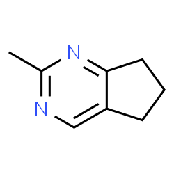ChemSpider 2D Image | 2-Methyl-6,7-dihydro-5H-cyclopenta[d]pyrimidine | C8H10N2