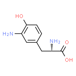 ChemSpider 2D Image | 3-Aminotyrosine | C9H12N2O3