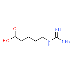 ChemSpider 2D Image | delta-guanidinovaleric acid | C6H13N3O2