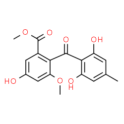 ChemSpider 2D Image | Sulochrin | C17H16O7