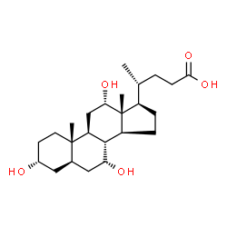 ChemSpider 2D Image | 5a-Cholic acid | C24H40O5