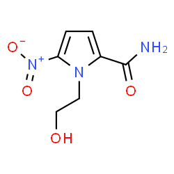 ChemSpider 2D Image | 1-(2-Hydroxyethyl)-5-nitro-1H-pyrrole-2-carboxamide | C7H9N3O4