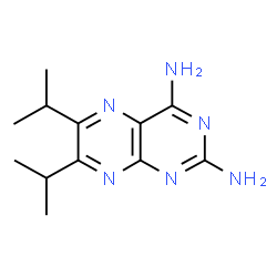 ChemSpider 2D Image | 2,4-Diamino-6,7-diisopropylpteridine | C12H18N6