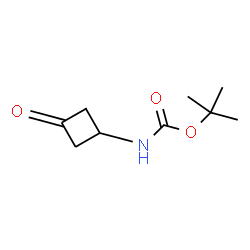 ChemSpider 2D Image | 3-(Boc-amino)cyclobutanone | C9H15NO3