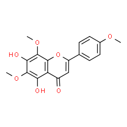 ChemSpider 2D Image | Nebadensin | C18H16O7