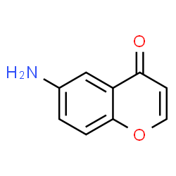 ChemSpider 2D Image | 6-Amino-4H-chromen-4-one | C9H7NO2