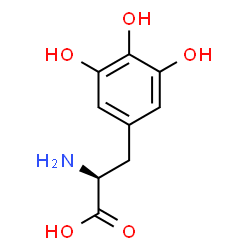 ChemSpider 2D Image | 3,5-Dihydroxy-L-tyrosine | C9H11NO5