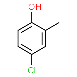 ChemSpider 2D Image | 4-Chloro-2-methylphenol | C7H7ClO