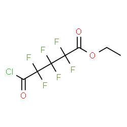 ChemSpider 2D Image | Ethyl Hexafluoroglutaryl Chloride | C7H5ClF6O3