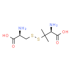 ChemSpider 2D Image | penicillamine cysteine disulfide | C8H16N2O4S2