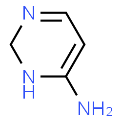 ChemSpider 2D Image | 2,3-Dihydro-4-pyrimidinamine | C4H7N3