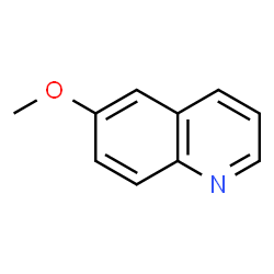 ChemSpider 2D Image | 6-Methoxyquinoline | C10H9NO