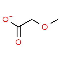 ChemSpider 2D Image | Methoxyacetate | C3H5O3