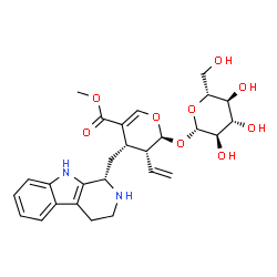 ChemSpider 2D Image | Strictosidine | C27H34N2O9