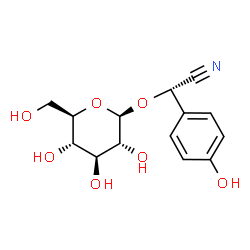 ChemSpider 2D Image | Dhurrin | C14H17NO7