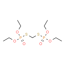 ChemSpider 2D Image | O,O,O',O'-Tetraethyl S,S'-methylene bis(phosphorothioate) | C9H22O6P2S2