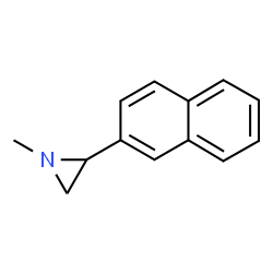 ChemSpider 2D Image | 1-Methyl-2-(2-naphthyl)aziridine | C13H13N