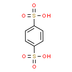 ChemSpider 2D Image | 1,4-Benzenedisulfonic acid | C6H6O6S2