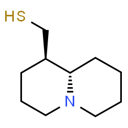 ChemSpider 2D Image | (1R,9aS)-Octahydro-2H-quinolizin-1-ylmethanethiol | C10H19NS