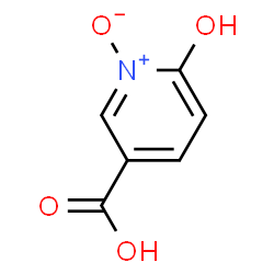 ChemSpider 2D Image | 6-HYDROXYISONICOTINIC ACID N-OXIDE | C6H5NO4