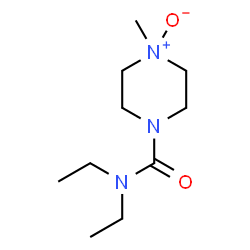 ChemSpider 2D Image | N,N-Diethyl-4-methyl-1-piperazinecarboxamide 4-oxide | C10H21N3O2