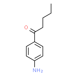 ChemSpider 2D Image | 1-(4-Aminophenyl)-1-pentanone | C11H15NO