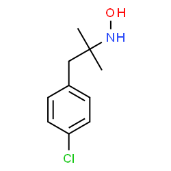 ChemSpider 2D Image | 1-(4-Chlorophenyl)-N-hydroxy-2-methyl-2-propanamine | C10H14ClNO