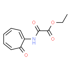 ChemSpider 2D Image | Ethyl oxo[(7-oxo-1,3,5-cycloheptatrien-1-yl)amino]acetate | C11H11NO4