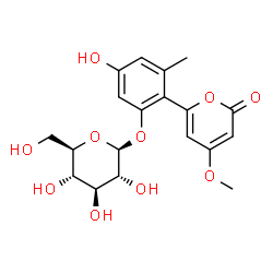 ChemSpider 2D Image | Aloenin | C19H22O10