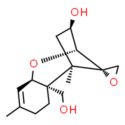 ChemSpider 2D Image | Isoverrucarol | C15H22O4