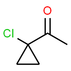 ChemSpider 2D Image | 1-(1-Chlorocyclopropyl)ethanone | C5H7ClO