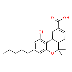 ChemSpider 2D Image | 9-carboxy-11-nor-?-8-tetrahydrocannabinol | C21H28O4