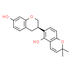 ChemSpider 2D Image | Phaseollinisoflavan | C20H20O4