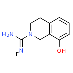 ChemSpider 2D Image | 8-Hydroxy Debrisoquin | C10H13N3O