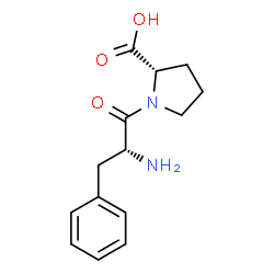 ChemSpider 2D Image | D-Phenylalanyl-L-proline | C14H18N2O3