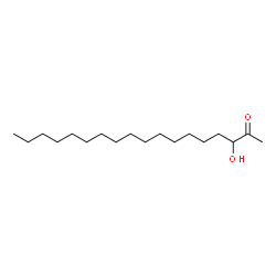 ChemSpider 2D Image | 3-Hydroxy-2-octadecanone | C18H36O2