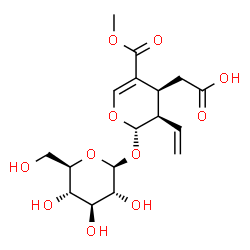 ChemSpider 2D Image | Secoxyloganin | C17H24O11