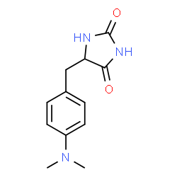 ChemSpider 2D Image | 5-[4-(Dimethylamino)benzyl]-2,4-imidazolidinedione | C12H15N3O2